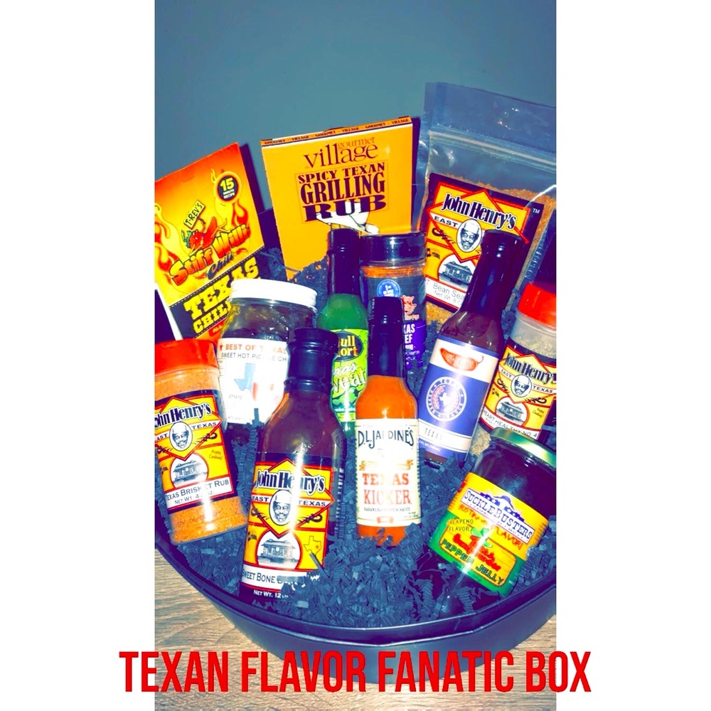 Texas flavor fanatic gift box